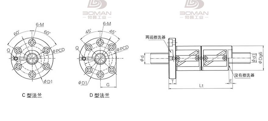 KURODA GR4005ED-DAPR 日本黑田精工丝杠钢珠安装方法